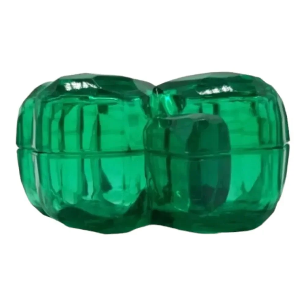 Shamrock Acrylic Case Three Leaf Clover Jewelry Candy Saint Patricks Container
